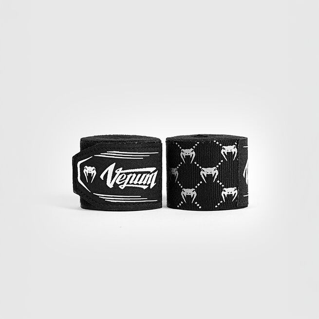 Monogram Handwraps 4 m Svart Vit