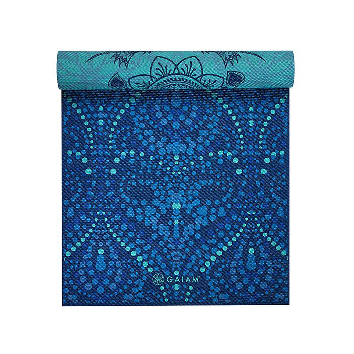 Yogamatta 6 mm Bl&aring;