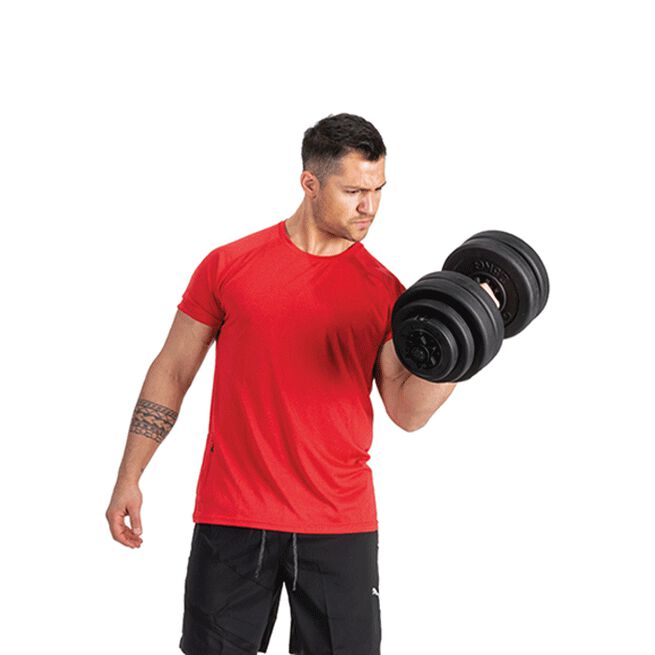 Vinyl Dumbbell Set, 15kg 