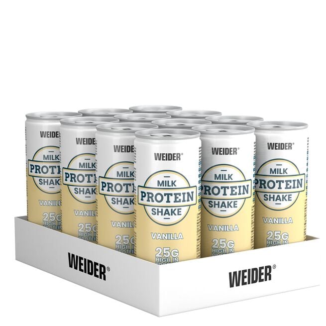 12 x Proteinshake Låg Kalori 250 ml Vanilj
