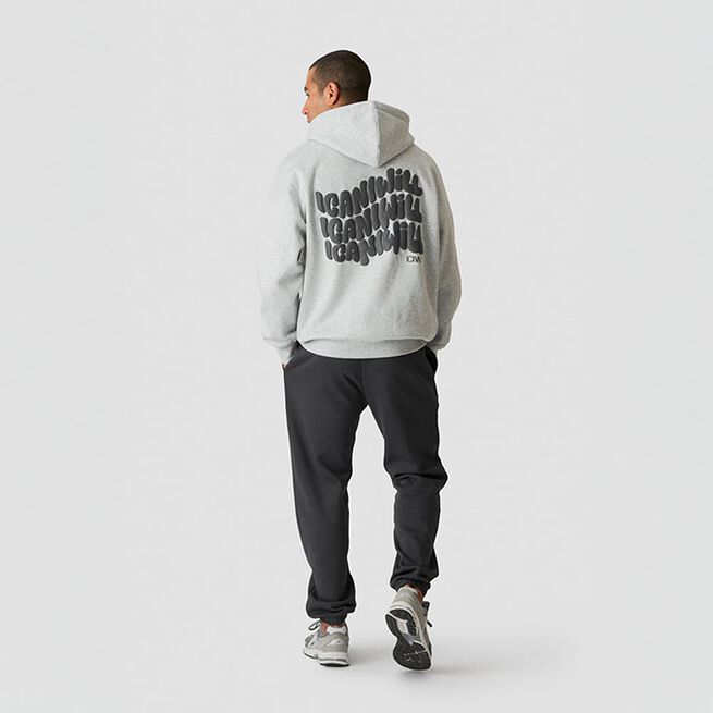 Everyday Relaxed Hoodie Grå