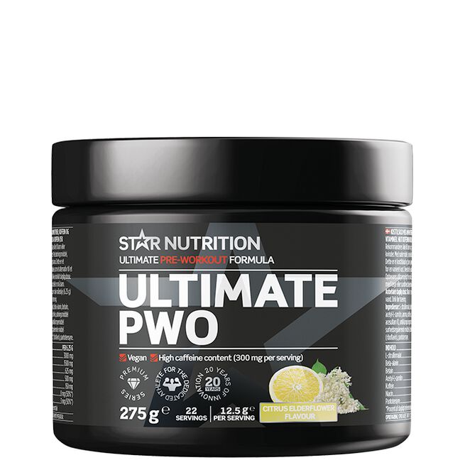 Ultimate PWO, Citrus Elderflavour, 275 g 