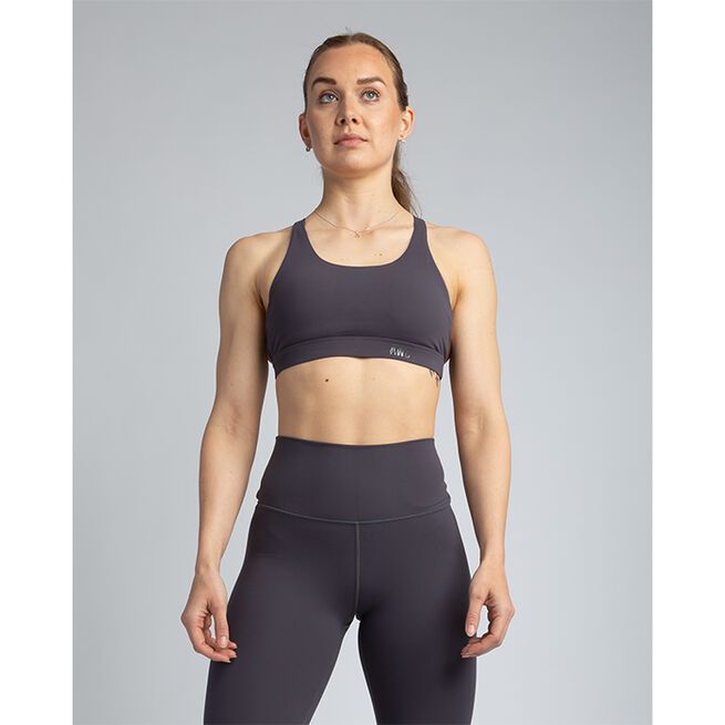 Core Sports Bra 2.0, Smoke Grey