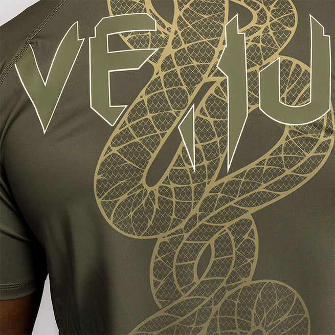 Serpenti Dry Tech T-shirt Khaki Brons Ivory