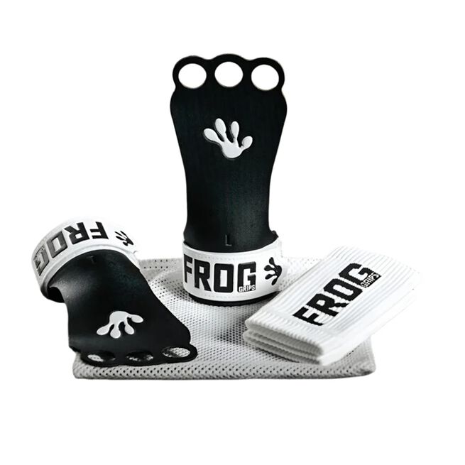 Frog Grips Base HD Grips 2.0 Black/White 3-Hole, M