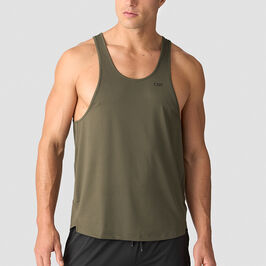 ICIW Stride Stringer Top, Army Stride Stringer Top, Army