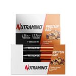 12 x Nutramino Proteinbar, 60 g, Chunky Peanut Caramel 