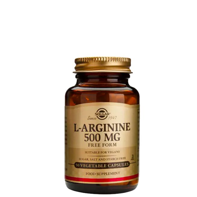 L-arginine 500mg 50 kapslar
