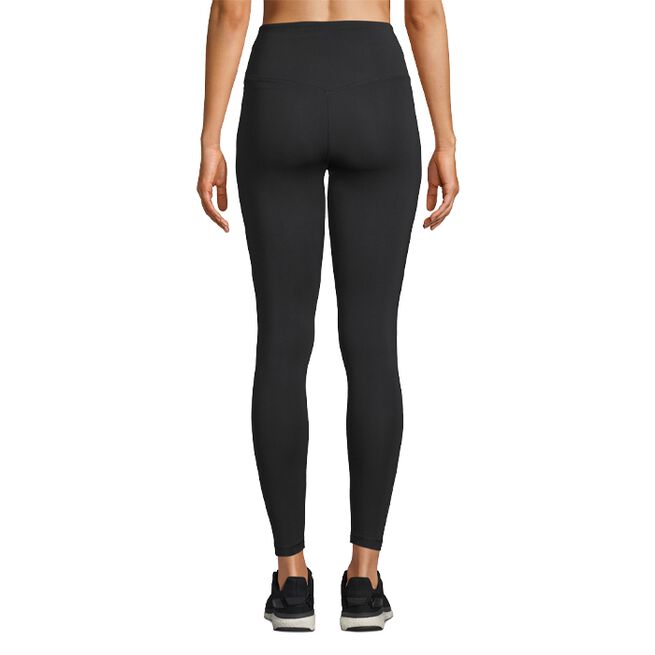 Graphic High Waist Tights, Black