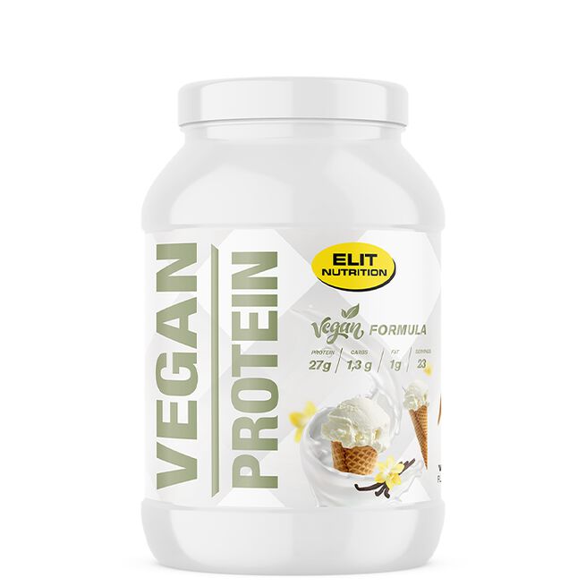 ELIT VEGAN Protein Laktosfri proteinpulver 750 g Vanilla