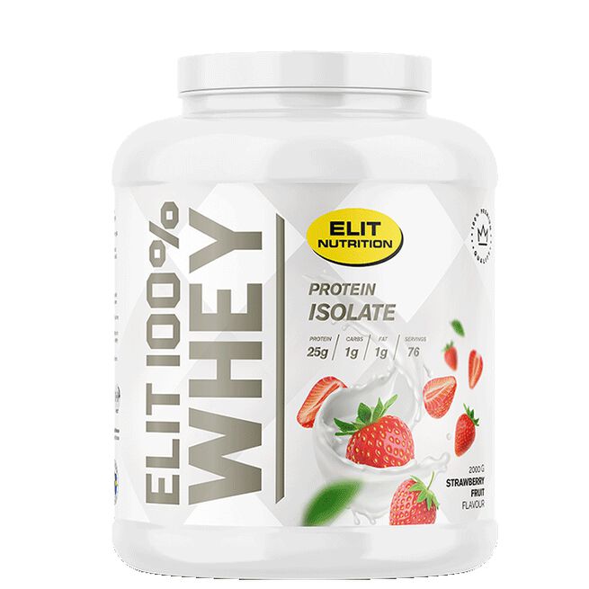 ELIT 100% Whey Vassleprotein 2000 g Vanilla