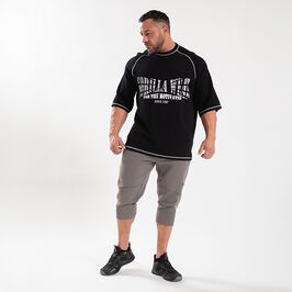 Finley Oversized T-Shirt, Black/Grey, S  Finley Oversized T-Shirt Svart Grå