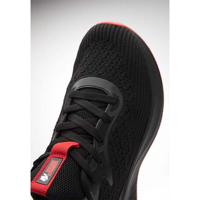 Milton Training Shoes, Black/Red