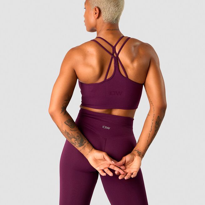 Define Seamless Sports Bra, Purple