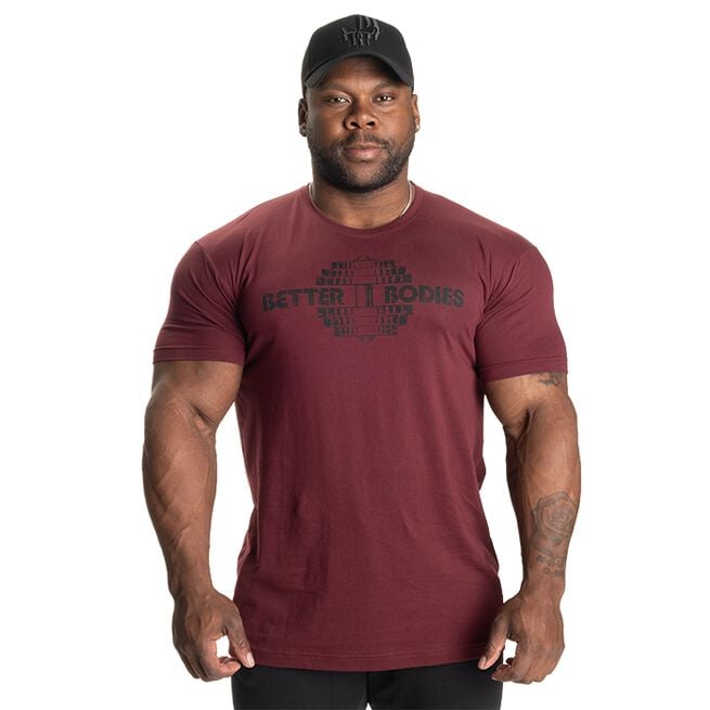 Better Bodies Recruit Tee, Maroon