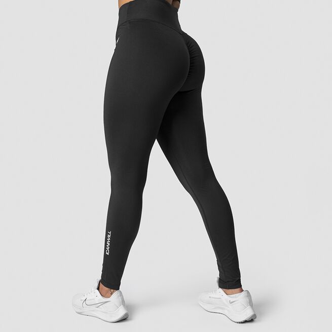 Scrunch Tights, Black