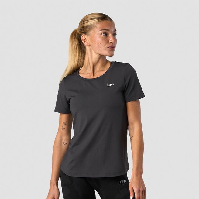 Training T-shirt Wmn, Dark Grey