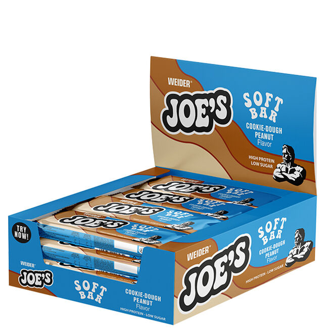 Weider 12 x JOE'S Soft Bar 50 g Cookie Dough