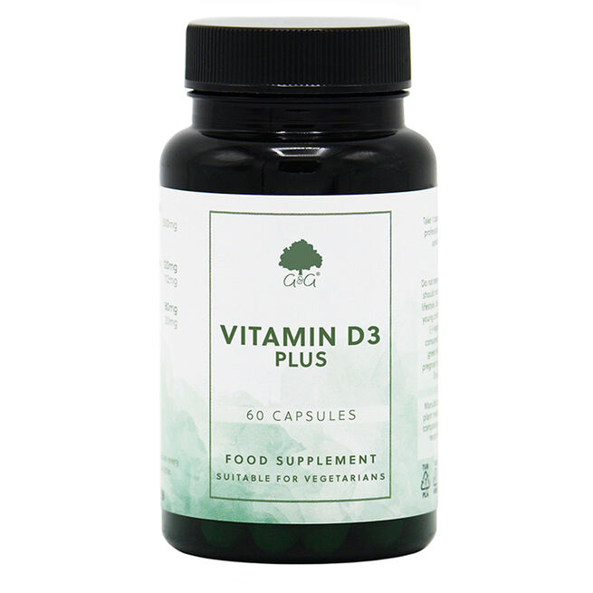 Vitamin D3 & K2 60 kapslar