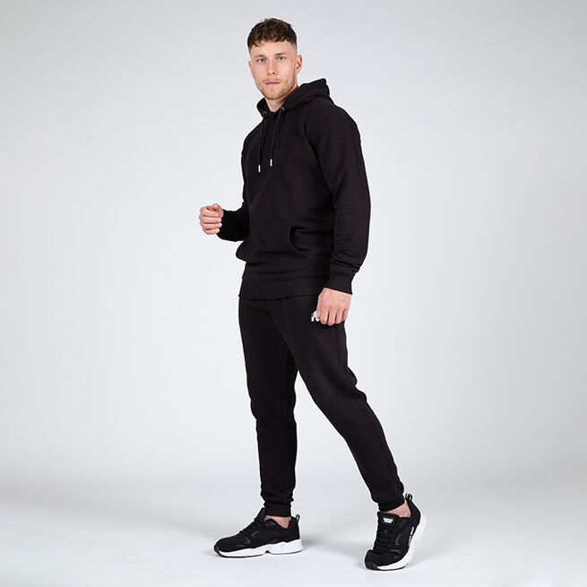 Crowley Oversized Men's Hoodie, Black
