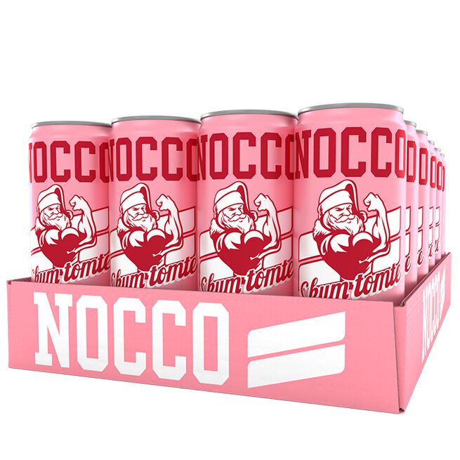 Flak 24 x NOCCO BCAA 330 ml Skum Tomte