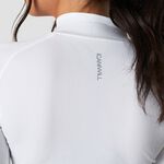 ICANIWILL Define Cropped 1/4 Zip White