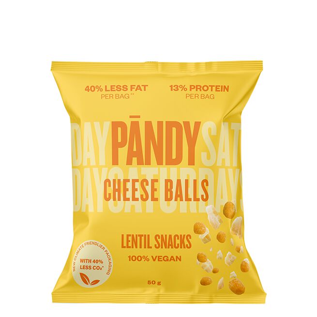 Pändy Lentil snacks Cheese balls 50 g Cheese balls