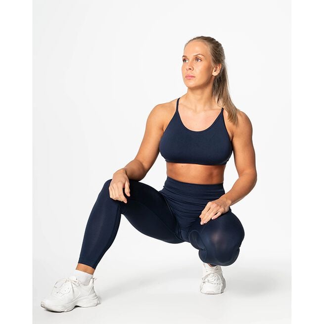 Prime Seamless Tights Blå
