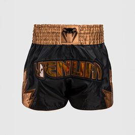 Venum Inferno Muay Thai Shorts Black/Bronze, L  Inferno Muay Thai Shorts Svart Brons