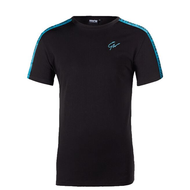 Chester T-Shirt, Black/Blue