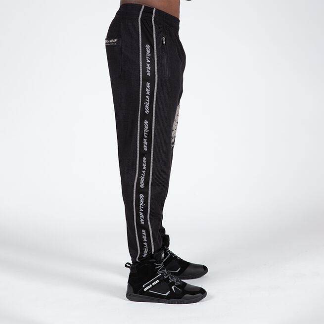 Buffalo Old School Workout Pants, Black/Grey