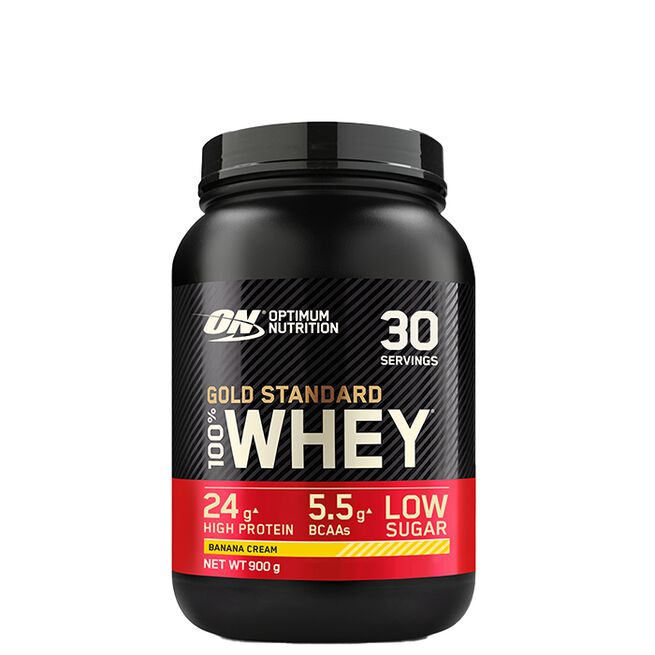 100% Whey Gold Standard Vassleprotein 908 g Banana Cream