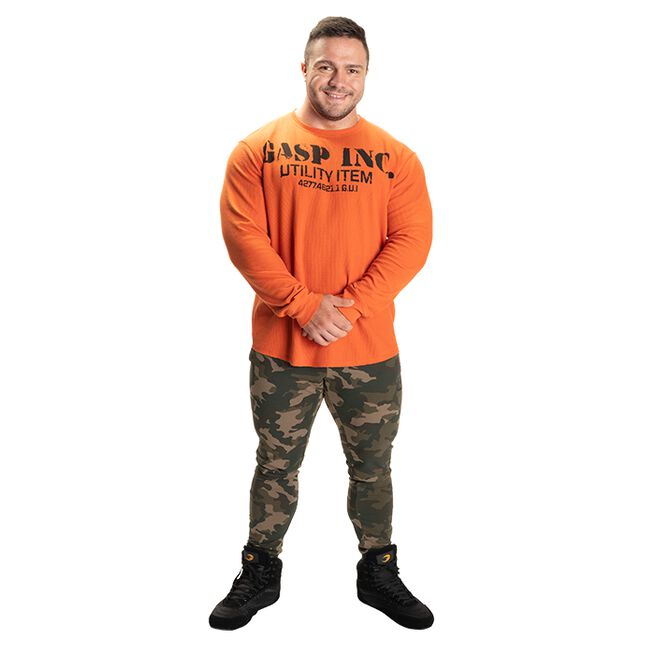 GASP Thermal Gym Sweater, Flame