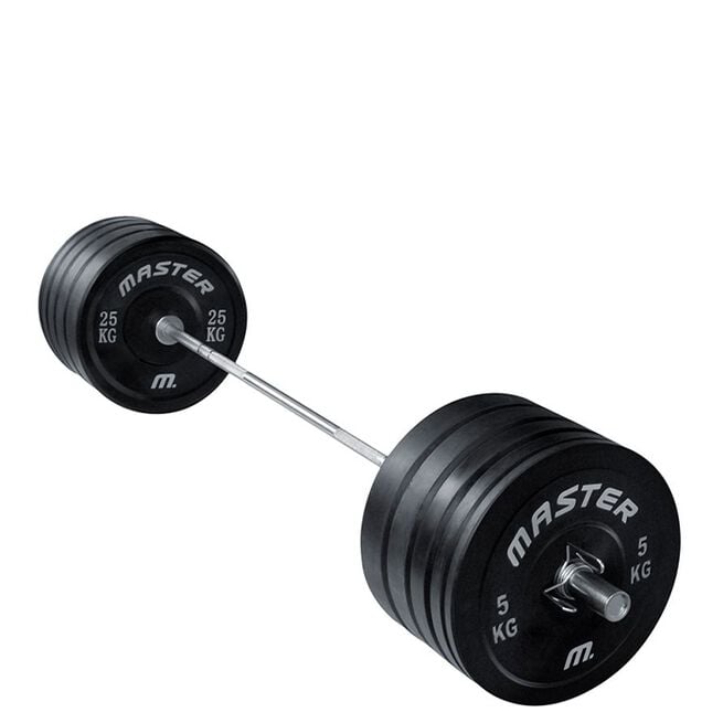 Master Fitness Bumpers plate set 150 kg