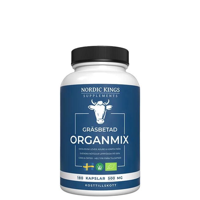 Gräsbetad Organmix EKO 180 kapslar