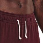 UA Rival Terry Jogger, Chestnut Red/Onyx White