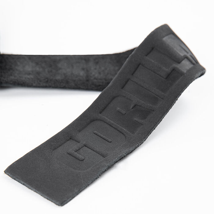 Lifting Straps L&auml;der Svart