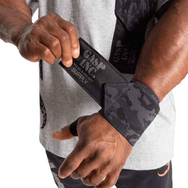 HD Wrist Wraps 60 cm Dark Camo