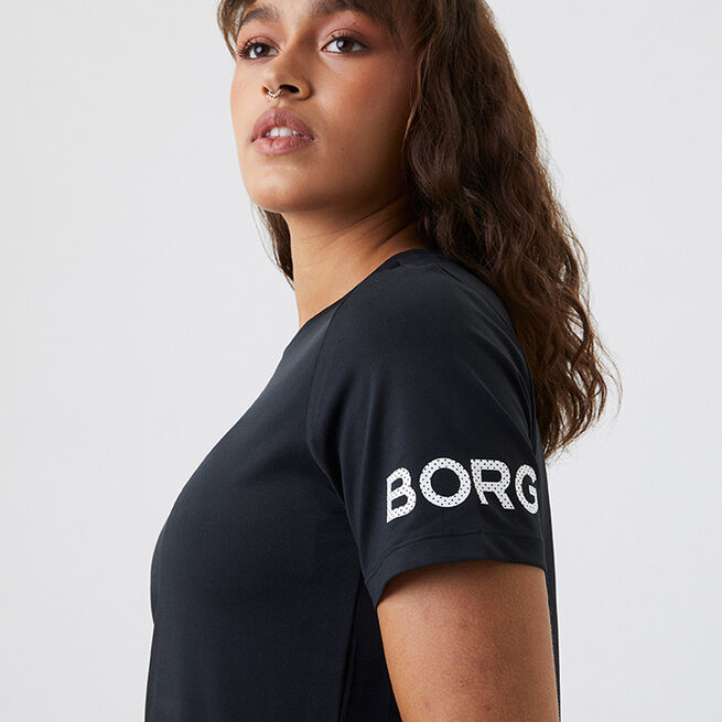 BJÖRN BORG Borg T-shirt Black Beauty