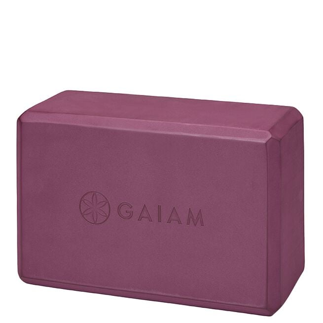 Gaiam Midnight Plum Block