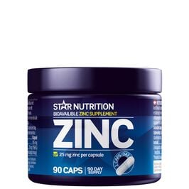 Star nutrition Zink Zink 25 mg 90 kapslar