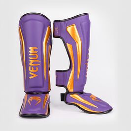 Venum Elite Shin Guards Dark Purple, M  Venum Elite Shin Guards Dark Purple