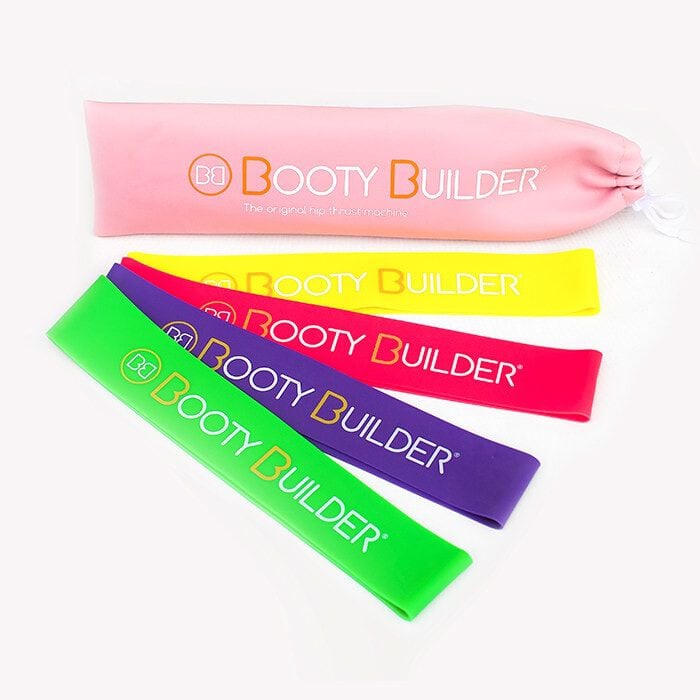 Kop Booty Builder Mini Bands Pink 4 Pack Gymgrossisten