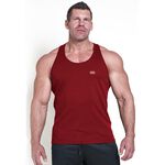 Chained Gym Stringer, Maroon, L 