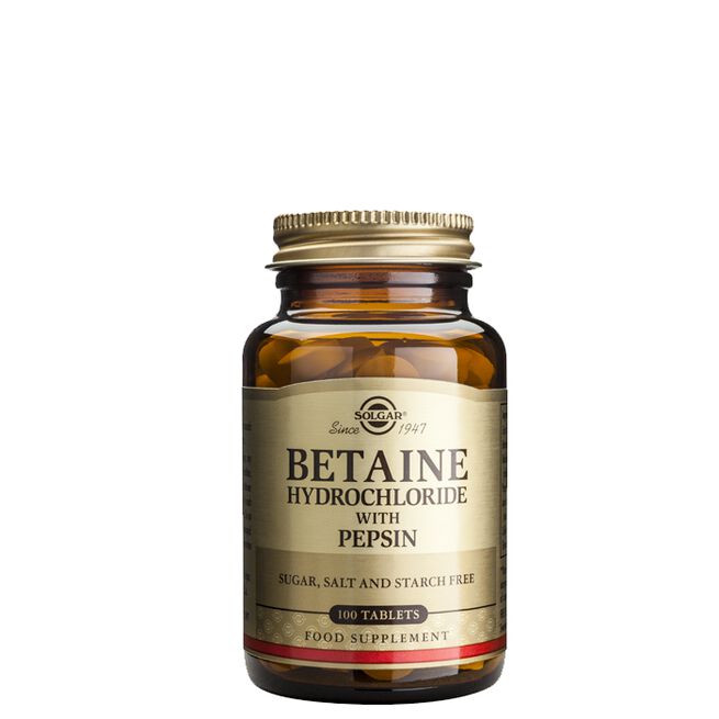 Betain Hydrochloride 100 tabletter