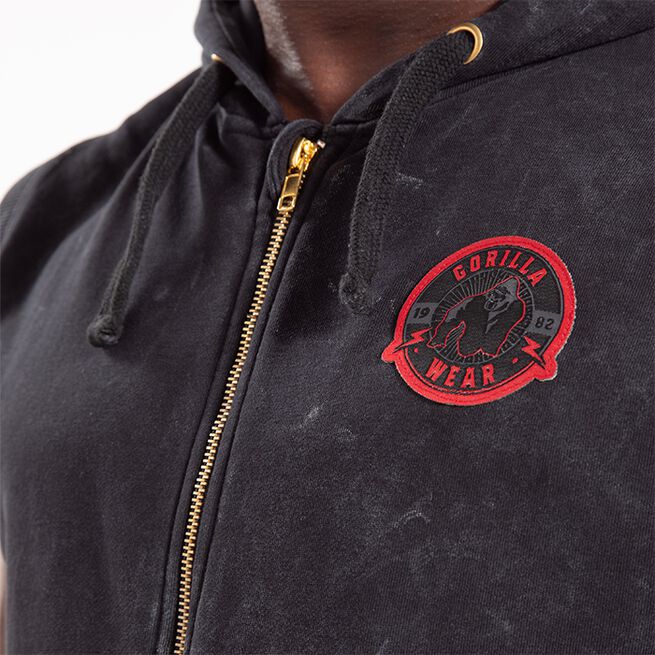 Silverdale Ärmlös Hoodie Svart