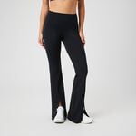Studio Flared Slit Tights, Black Beauty, L