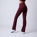Fuse Flared Tights, Dark Red, M