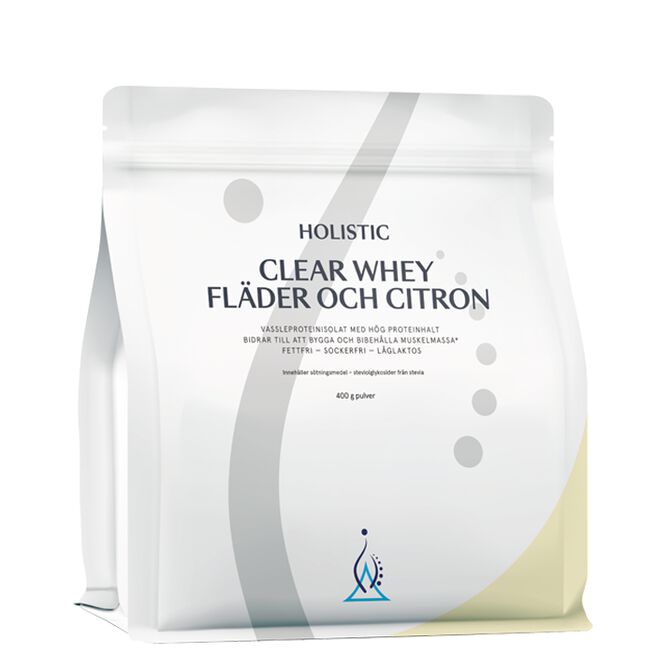 Clear Whey vassleproteinisolat fläder och citron 400 g