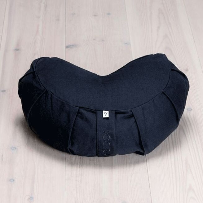 Meditation Cushion Crescent, Midnight Black